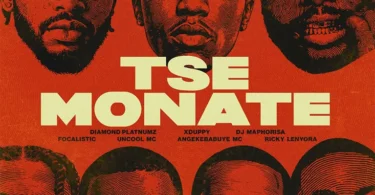 Diamond Platnumz – Tse Monate Ft Xduppy, DJ Maphorisa, Focalistic, Uncool MC, Angekebabuye MC & Ricky Lenyora | Audio Mpya