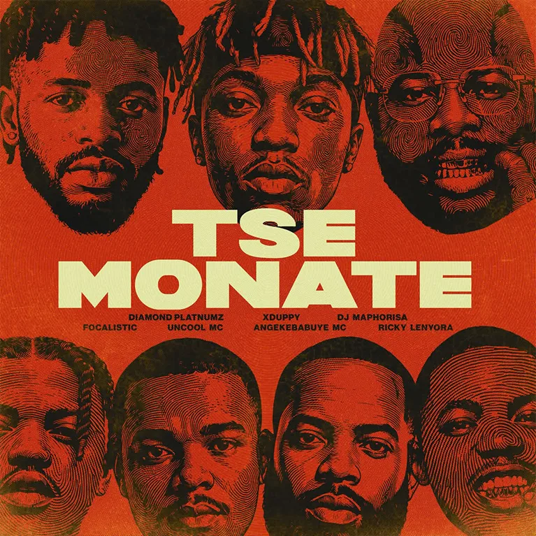 Diamond Platnumz – Tse Monate Ft Xduppy, DJ Maphorisa, Focalistic, Uncool MC, Angekebabuye MC & Ricky Lenyora | Audio Mpya